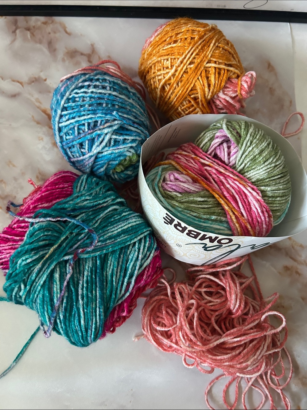 Handmade Crochet Headband - random colors - Picture 2 of 2